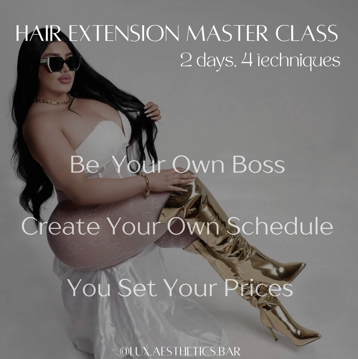 HAIR EXTENSIONS MASTER CLASS